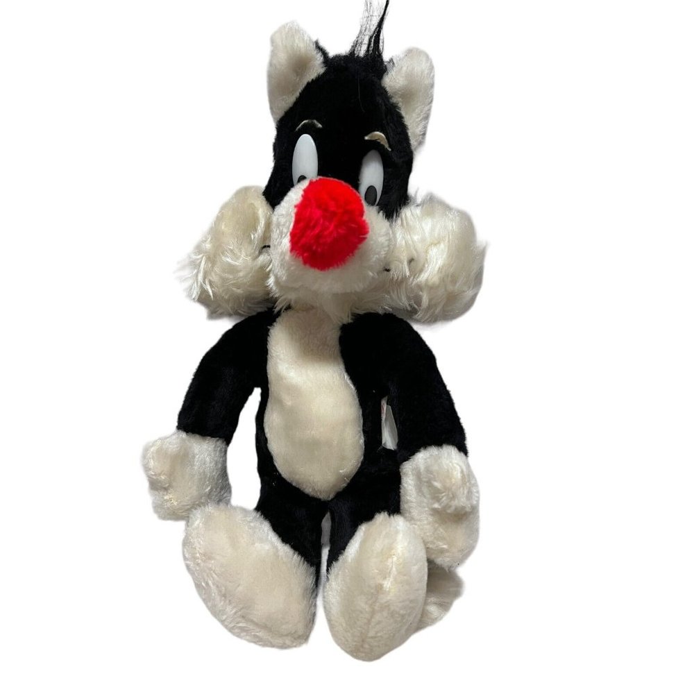 Looney Tunes 14” Plush Sylvester the Cat Plush Stuffed Animal Toy